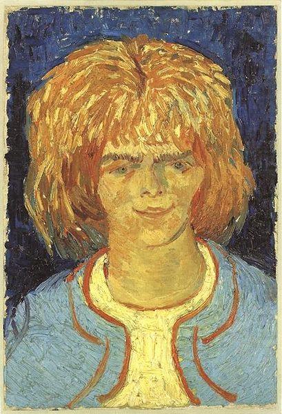 Vincent Van Gogh Head of a girl china oil painting image